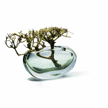 Philippi - Wazon Amara - odcień zielony, wysokość 17,50 cm