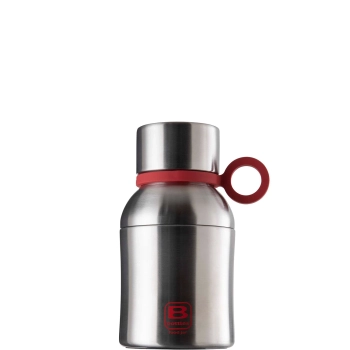 Casa Bugatti – Termos na żywność BBOT z łyżką i kubkiem, stal szczotkowana, 500 ml