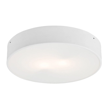 Kaspa - Plafon Disc - rozmiar S, średnica 25 cm, biały