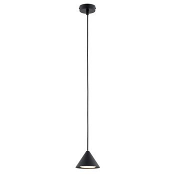 Emibig - Lampa wisząca Elit 1 black - wysokość max 100 cm, stal lakierowana proszkowo