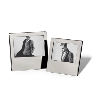 Philippi - Ramka na zdjęcie Emilio - srebrny, wysokość 17,90 cm