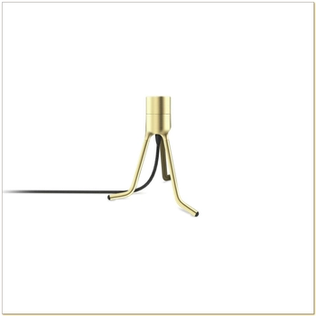 UMAGE (Vita) - Podstawa do lamp TRIPOD BASE - wysokość 18,6 cm / 12,5 cm, mosiądz