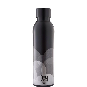 Casa Bugatti - Butelka termiczna B Bottles Twin – czarna Circle Fade, 500 ml