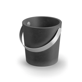 Zack - Doniczka TARDO - średnica 14,20 cm, czarna