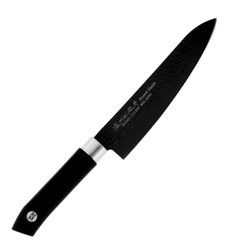 Satake Cutlery - Nóż Szefa kuchni - długość ostrza 18 cm | Swordsmith Black 805-742