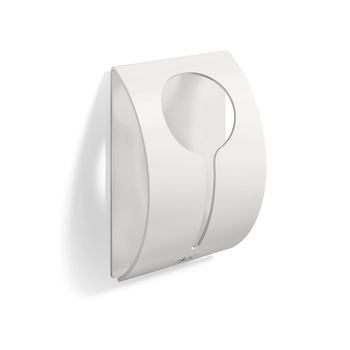 Zack - Samoprzylepny wieszak na ręcznik Peco - głębokość 2,70 cm, biały