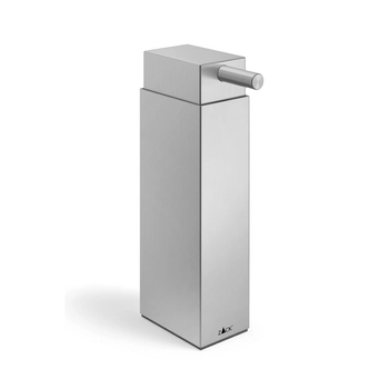 Zack - Dozownik do mydła Linea - pojemność 190 ml, stal matowa