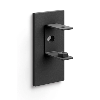 Zack - Adapter do kleju LINEA - stal nierdzewna, 2 sztuki, czarny