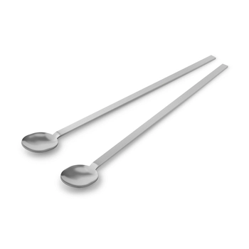 Zack - Łyżki barowe MENOA -  stal nierdzewna matowa, długość 25,80 cm