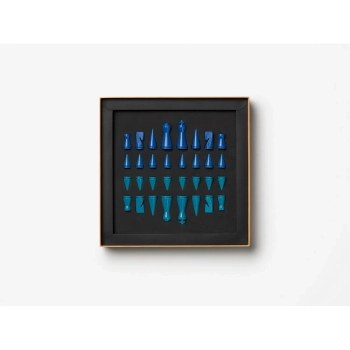 Printworks - Zestaw szachowy Athena – lakierowana plansza, drewniane figury