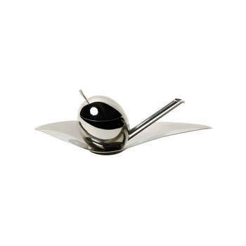 Alessi - Tester do oliwy TASTE-HUILE  - srebrny, pojemność 53 ml