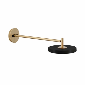 UMAGE (Vita) - Kinkiet Asteria Wall long - czarny, długość 42 cm