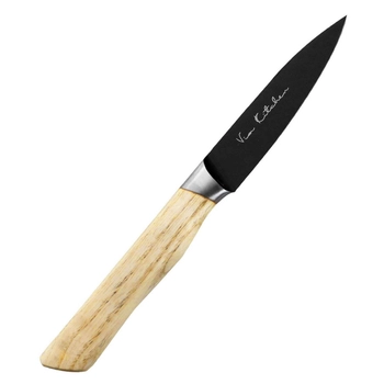 Satake Cutlery - Nóż do obierania - długość ostrza 9 cm | Black Ash 807-616