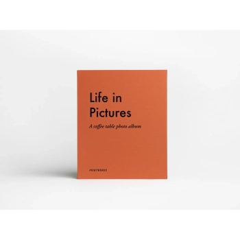 Printworks - Album fotograficzny Life in Pictures L – terakotowa okładka, 30 stron