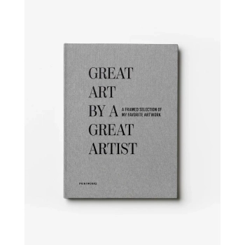Printworks - Księga Ramek Great Art – szara, 19 ramek, papier FSC