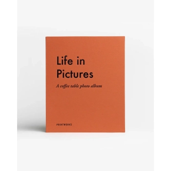 Printworks - Album fotograficzny Life in Pictures L – terakotowa okładka, 30 stron
