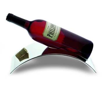 Philippi – Stojak na wino Stand - stal nierdzewna, długość 29 cm
