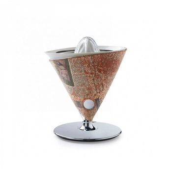 Casa Bugatti - VITA wyciskarka do cytrusów - skóra: gazeta, seria individual