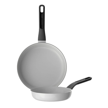 BergHOFF - Zestaw patelni non-stick Glints Spirit – 20 cm, 24 cm, powłoka ceramiczna CeraGreen