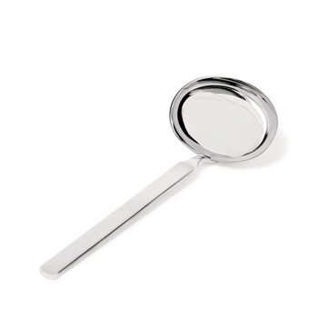 Alessi - Chochla do sosu DRY - srebrna, długość 18 cm