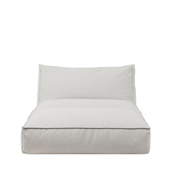 Blomus - Wygodne łóżko ogrodowe - L Stay, jasnoszare, długość 180 cm