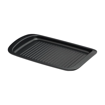 BergHOFF – Płyta grillowa Plancha Graphite z powłoką CeraGreen, 42x27,5 cm