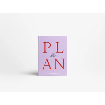 Planer tygodniowy - The Perfect Plan, Fioletowy - Printworks