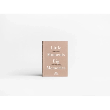 Printworks - Album fotograficzny Little Moments Big Memories – różowy, tkaninowa oprawa, 80 stron