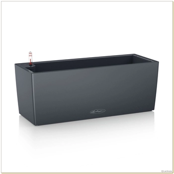 Lechuza - doniczka Balconera Color 50 - długość 50 cm, szara