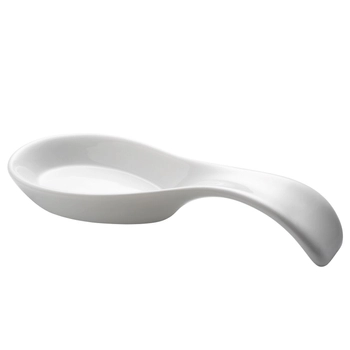 Maxwell & Williams - Podstawka pod łyżkę White Basics Kitchen (Accessories) - biała, długość 24 cm