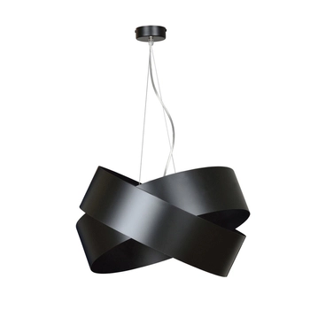 Emibig - Lampa wisząca Vieno black - wysokość max 100 cm, stal lakierowana