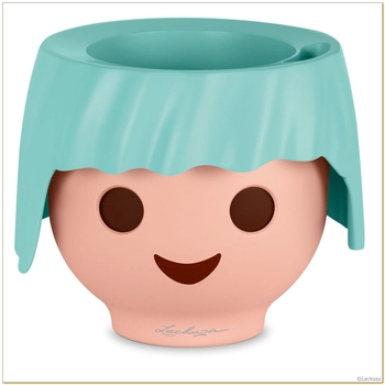 Lechuza - Doniczka OJO - morski turkus