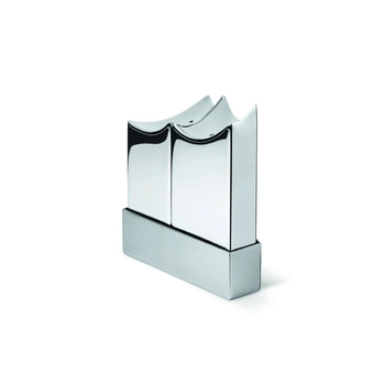 Philippi – Solniczka i pieprzniczka Elbharmine - srebrna, wysokość 9 cm