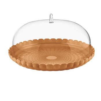 Guzzini – Patera na ciasto, średnica 36 cm, terracotta