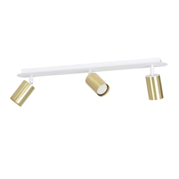 Emibig - Lampa sufitowa Zen 3 white - szerokość 74 cm, stal lakierowana