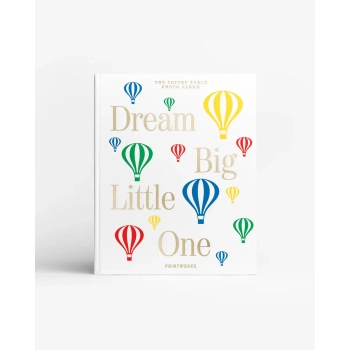 Printworks - Album dziecięcy Dream Big Little One XL – biały, tkaninowa okładka
