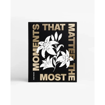 Printworks - Album fotograficzny Moments that Matter the Most XL, czarny