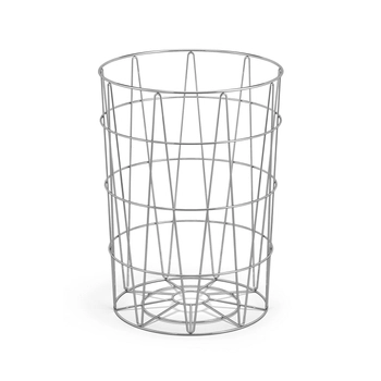 Zack - kosz SATONE - wysokość 38,90 cm, stal matowa