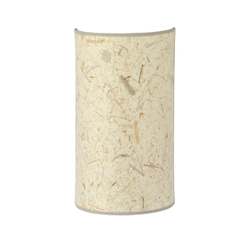 Emibig - Kinkiet Aston K1 cork - wysokość 32 cm, stal  lakierowana, abażur