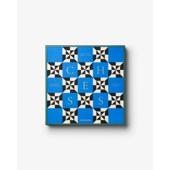 Printworks – Zestaw szachowy Posejdon, lakierowana szachownica, drewniane figury