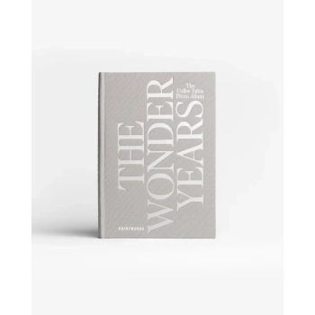 Printworks - Album fotograficzny The Wonder Years – szary, twarda okładka