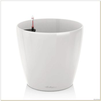 Lechuza - Donica Classico - średnica 60 cm, biała, połysk