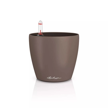 Lechuza - Doniczka Classico Color 14, średnica 15,20 cm, muszkatołowa