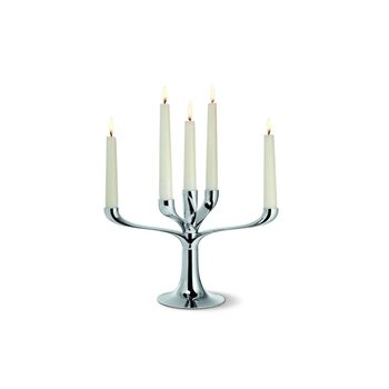 Philippi – Świecznik Candelabra - srebrny, wysokość 20 cm