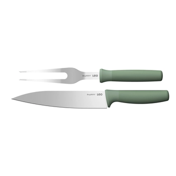 BergHOFF - Zestaw do carvingu Leo Forest – nóż 19 cm, widelec 17 cm