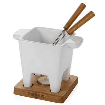 Zestaw Tapas Fondue, biały, pojemność 300 ml - Boska