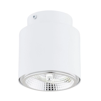 Emibig - Lampa sufitowa Nano 1 white - szerokość 12 cm, stal lakierowana proszkowo