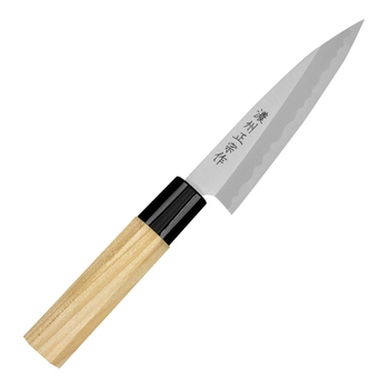 Satake Cutlery - Rdzewny Nóż Deba - długość ostrza 12 cm | Yoshimitsu 804-066
