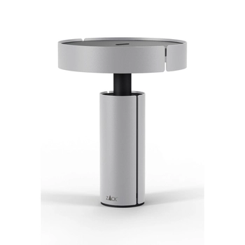 Zack - lampka stołowa LED Yaro - szara, wysokość 25,70 cm