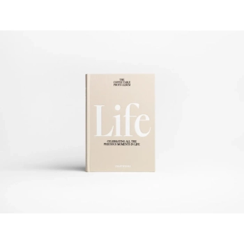 Printworks - Album fotograficzny LIFE – beżowa okładka, 80 stron